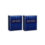 Snob Klasik Erkek Parfüm 100ml x 2 adet