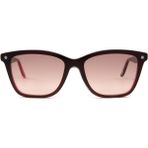 Snob Mılano-Laıca SNV185-C006-Z 51 Unisex Klipsli Güneş Gözlüğü - Kırmızı