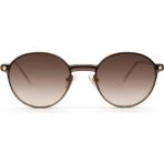 Snob-NININ SNV61M-C003Z Unisex Klipsli Güneş Gözlüğü - Altın