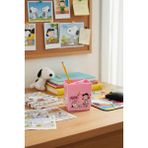 Snoopy Lisanslı Vintage Serisi 3 Bölmeli Kalemlik (Pembe)