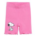 Snooze baby Kız Bebek Tayt Snoopy Reçme Paça Pembe 1,5 Yaş -