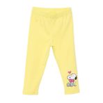 Snooze baby Kız Bebek Tayt Snoopy Reçme Paça Sarı -