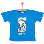 Snooze Baby Snoopy Erkek Tshirt Erkek Bebek - Mavi - 3 Yaş