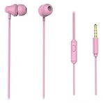 Snopy Rampage SN-R99 Elity Pembe Kulak İçi Mikrofonlu Kulaklık