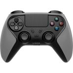 Snopy Rampage Tactic Bluetooth Çift Titreşimli PS4 Gamepad - Metalic Siyah