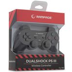 Snopy SG-RPS3 Rampage Siyah Play-Station Ps3 Bluetooth Çift Titreşimli Joypad