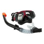 SNORKEL & MASKE SET (SIYAH) - Asorti