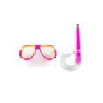 Şnorkel Maske Şnorkel Set Pembe