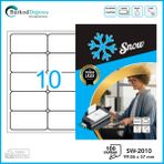 Snow A4 Lazer Etiket 99,06X57mm