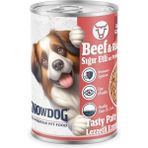 Snow Dog Premium 400 gr 12 Adet Kıyılmış Sığır Etli Köpek Konservesi