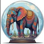 Snow Globe Animal Mandalas: An Adult Coloring Book of 40 Unique Animals with Zentangle-Inspired Patterns Inside Glass Globes