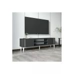 Snow Kapaklı Tv Sehpası – 140 Cm, Modern Ve Fonksiyonel Tasarım Antrasit