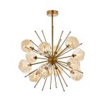 Snow Modern Avize G9 65w 70cm Metal Eskitme Avonni-av-1777-13e Kaplama