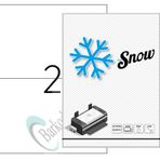 Snow SW-2102 210x148.5 mm A4 Lazer Etiket