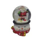 Snowball 65Mm Kar Küre Biblo Yılbaşı Noel Baba Kardan Adam Cam