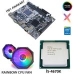 Snowman I5 4670K Işlemci/ 1150 Pin Anakart/cpu Fan /bundle Set