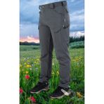 Snowmount Outdoor Trekking Taktikal Likralı Doğa Yürüyüşü Su Itici 9826 Pantolon - Gri