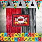 snowparty Mickey Mouse Miki Doğum Günü Süsleri Parti Seti