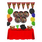 snowparty Ninjago Yapı Oyuncak 16 Kişilik Doğum Günü Parti Malzemeleri Süsleri Seti Ekost