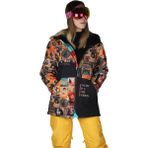 Snowsea 70's Fermuar SS7803 Unisex Kayak Montu, 1. Kalite Unisex Snowboard Montu - XXXL - Kahverengi