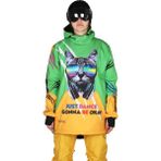 Snowsea Cat Design Snowboard & Kayak Montu SS7741 - 11 - 12 Yaş - Yeşil