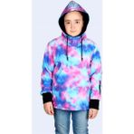 Snowsea Color Clouds Kız Çocuk Snowboard ve Kayak Montu / SS7622 - 7 - 8 Yaş - Mavi