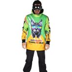 Snowsea Cool Cat Yeşil Snowboard ve Kayak Montu - 4XL
