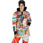 Snowsea Doksanlar Tasarım Kadın Kayak ve Snowboard Montu Snowsea SS7748 - XS - Fuşya