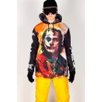 Snowsea Joker Unisex Çocuk Snowboard ve Kayak Montu / Outdoor Mont - 13 - 14 Yaş - Siyah