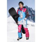 Snowsea Peace Kadın Kayak ve Snowboard Pantolon - Mont Takımı - 11 - 12 Yaş - Mavi