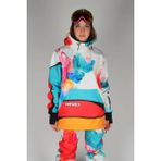 Snowsea Smoky SS7802 Kadın Kayak Montu, 1. Kalite Snowboard Montu - 11 - 12 Yaş - Kırmızı