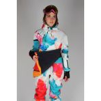 Snowsea Smoky SS7802 Kadın Kayak Montu, 1. Kalite Snowboard Montu - 9 - 10 Yaş - Kırmızı