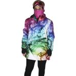 Snowsea Smoky Yaka Fermuarlı Snowboard & Kayak Montu SS7766 - XXXL - Renkli