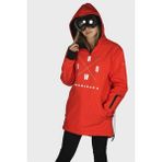 Snowsea Snow Maniacs Yaka Fermuarlı Snowboard ve Kayak Montu - 4XL - Turuncu
