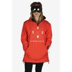 Snowsea Snow Maniacs Yaka Fermuarlı Snowboard ve Kayak Montu - XL - Kırmızı