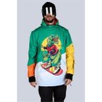 Snowsea SS25606 Çılgın Dinozor Unisex Snowboard ve Kayak Montu - Yeşil