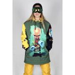 Snowsea SS5590 Breaking Bad Kadın Kayak Montu, Snowboard Montu - XS - Yeşil