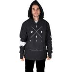 Snowsea SS7878 Rüzgar ve Su Geçirmez Mont, Memento Kar Montu - 4XL - Siyah