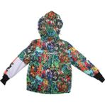 Snowsea SS78915 Ben 10 Çocuk Snowboard ve Kayak Montu - Yeşil - 7 - 8 Yaş
