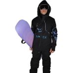 Snowsea SS7940 Özel Tasarım Erkek Snowboard ve Kayak Montu - 14 - 16 Yaş - Siyah