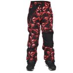 Snowsea SS7943 Skull Desenli Kayak ve Snowboard Pantolonu Kırmızı 4XL Su Geçirmez Özellikler