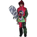 Snowsea SS7972 Secret Scream Snowboard Mont & Pantolon Takımı - 13 - 14 Yaş - Pembe