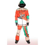 Snowsea SS9022 The Art Of Flıght Snowboard Mont & Pantolon Takım - Turuncu - 11 - 12 Yaş