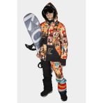 Snowsea Vintage Snowboard Mont & Pantolon Takımı - Bej - XXL