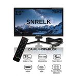 Snrelk 49 Ekran 12V Karavan Tekne Yat Uyumlu Çakmaklık Girişli Vga- Hdmı Pro Led Tv Monitör