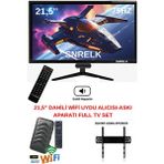 Snrelk Sencrom 21,5'' 54 Ekran Pro Uydu Alıcısı Dahili Wifi Ve Hoparlör İle Full HD Görüntü Deneyimi - Siyah