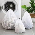 Snrp Shop 30X40CM Bir Stil Zes Örgü Çamaşır Yıkama Torbaları Sepet Katlanabilir Narinler Iç Çamaşırı Sütyen Çorap Iç Çamaşırı Çamaşır Makinesi Giysi Koruma Filesi (Yurt Dışından)