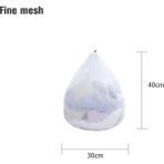 Snrp Shop FINE30X40 Stili 4 Adet Büyük Kapasiteli Örgü Çamaşır Yıkama Torbası Giyim Yıkama Bakımı Koruma Ağı Iç Çamaşırı Mont Perde Ipli Çamaşır Sepeti (Yurt Dışından)