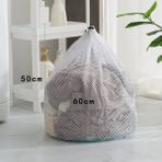 Snrp Shop Kaba Ağ 50X60 Stili Ipli Örgü Çamaşır Torbası Iç Çamaşırı Sütyen Çorap Çamaşır Torbası Çamaşır Makinesi Çamaşır Filesi Torbaları Kirli Giysiler Yıkama Torbaları Organizatör (Yurt Dışından)
