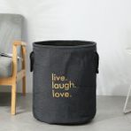Snrp Shop Navy1 Style 35X25X40CM Çamaşır Sepeti Ev Organizatör Katlanabilir Banyo Kirli Giysiler Çamaşır Saklama Torbaları Çocuk Oyuncak Çift Katmanlı Kalın Saklama Sepetleri (Yurt Dışından)